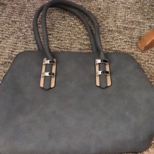 Grey handbag